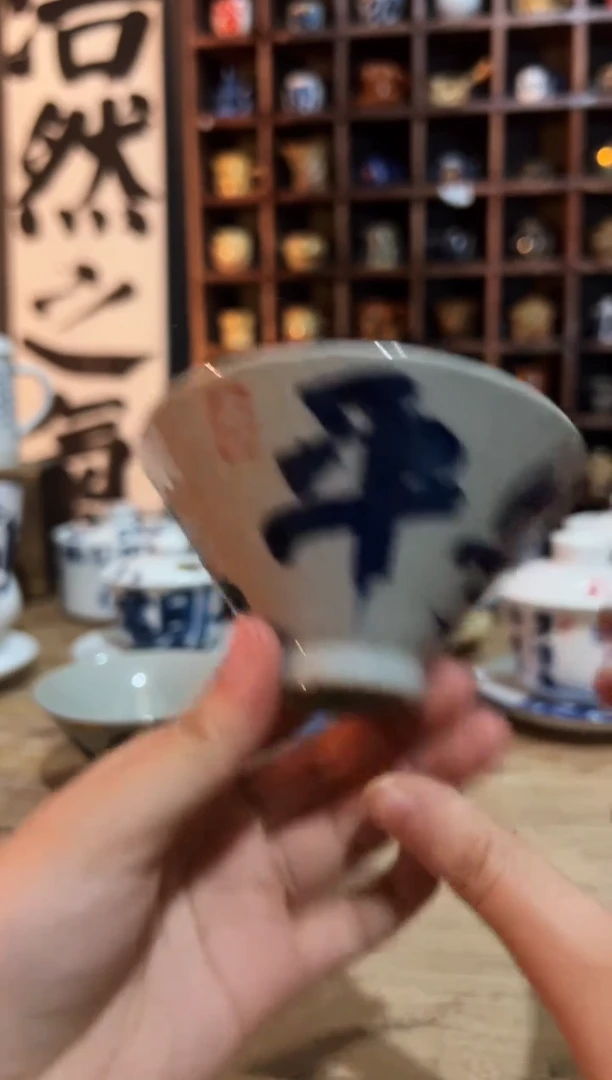 【闪购商品】观云听雨原创手绘茶具