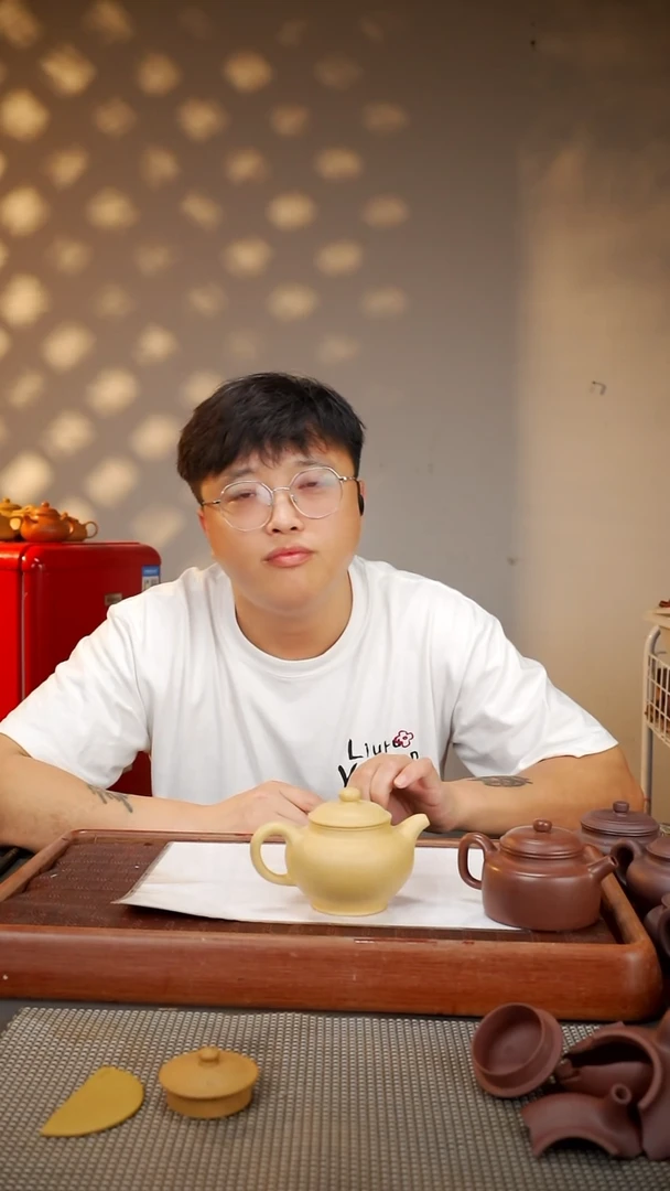 茶壶紫砂xj 本绿 掇只