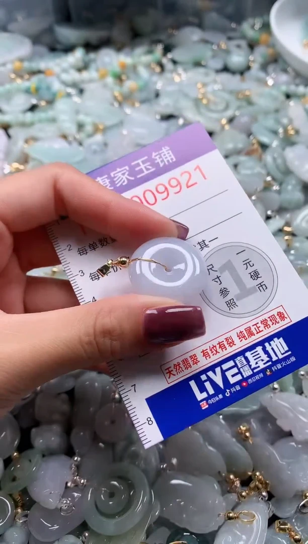 翡翠未镶嵌吊坠(不含链)9921