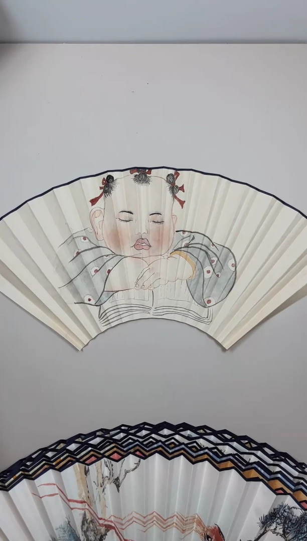 扇子16方2.0排口师韵扇面