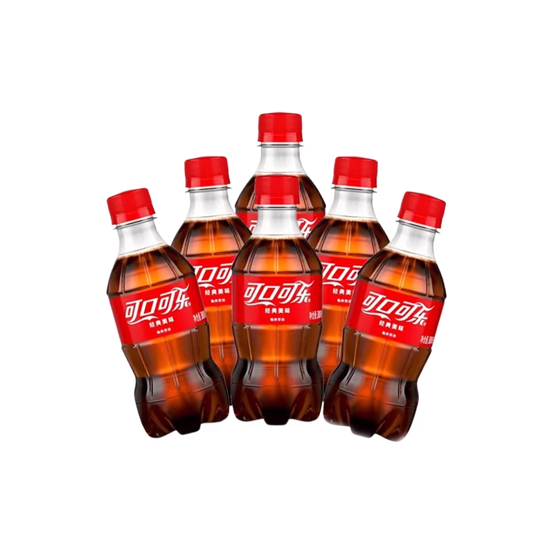 【6瓶】可口可乐雪碧芬达夏季经典碳酸饮料汽水清爽小瓶300ML*6瓶
