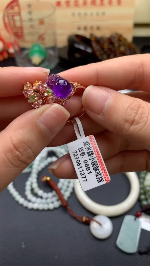 【闪购商品】水晶戒指未镶嵌//////////