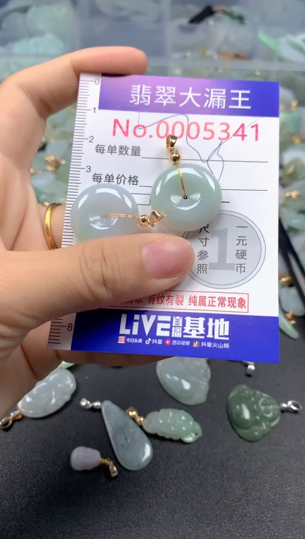 颈饰未镶嵌翡翠5341