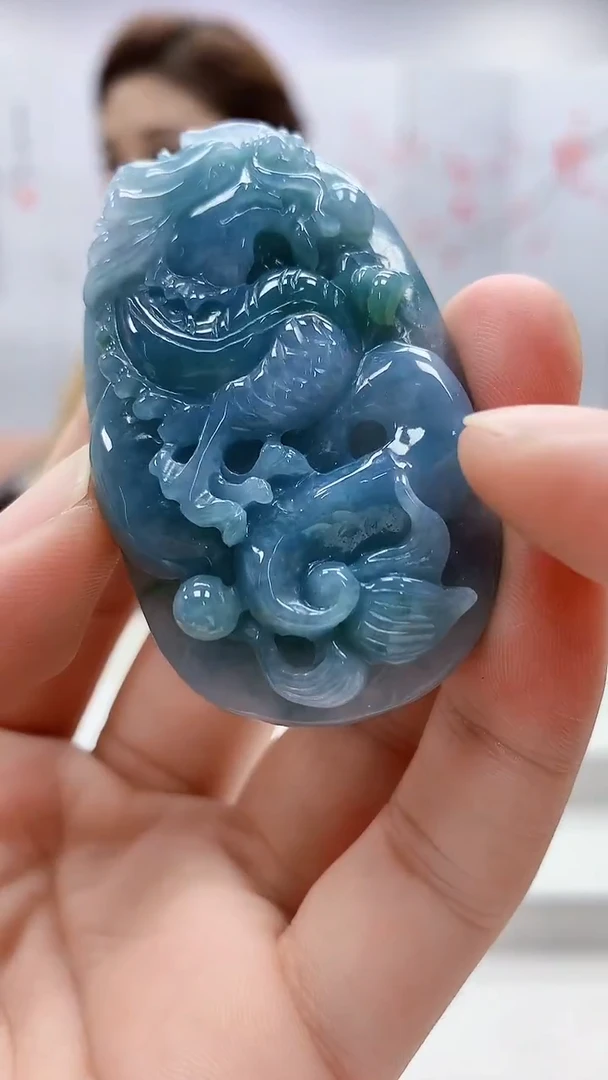 定制翡翠未镶嵌4829bb-毛货挂件95