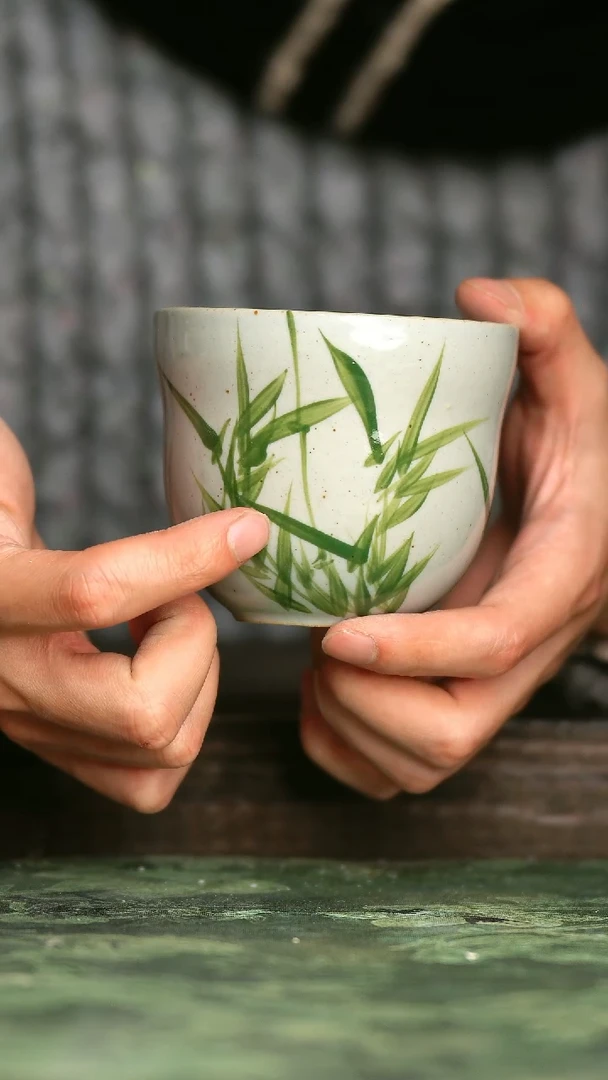 【闪购商品】青诗集手工手绘瓷器