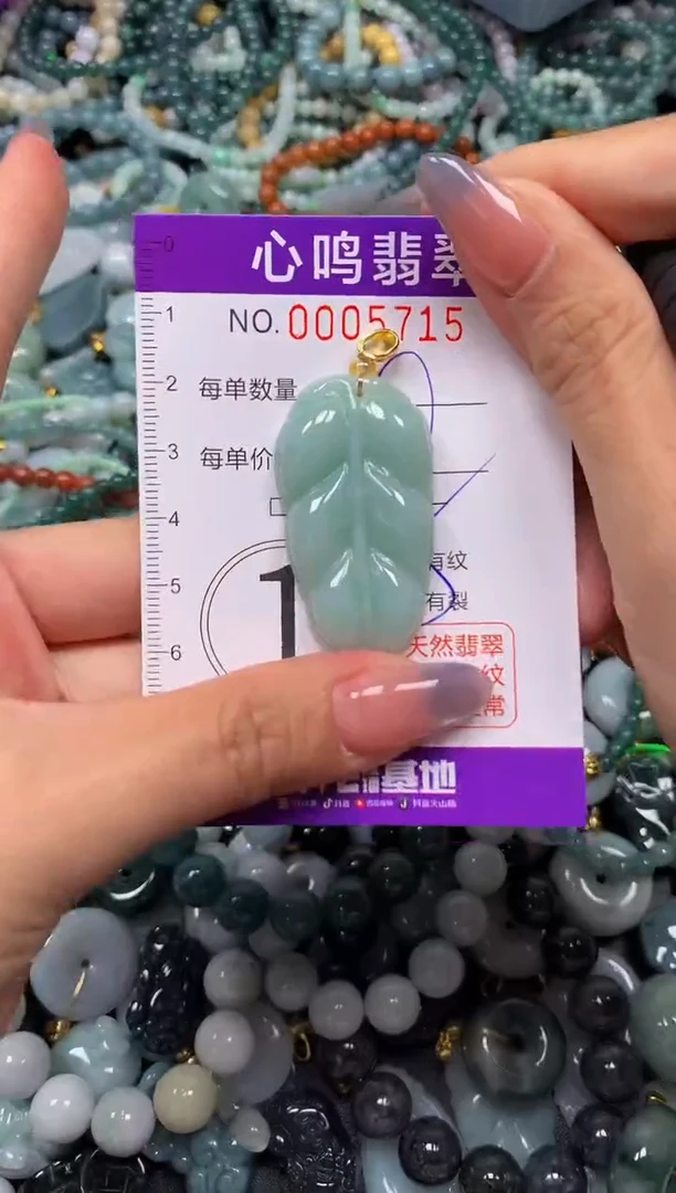 颈饰未镶嵌翡翠闪购005715