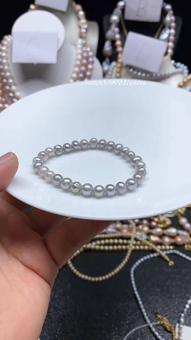 【闪购商品】淡水珍珠手串未镶嵌多人