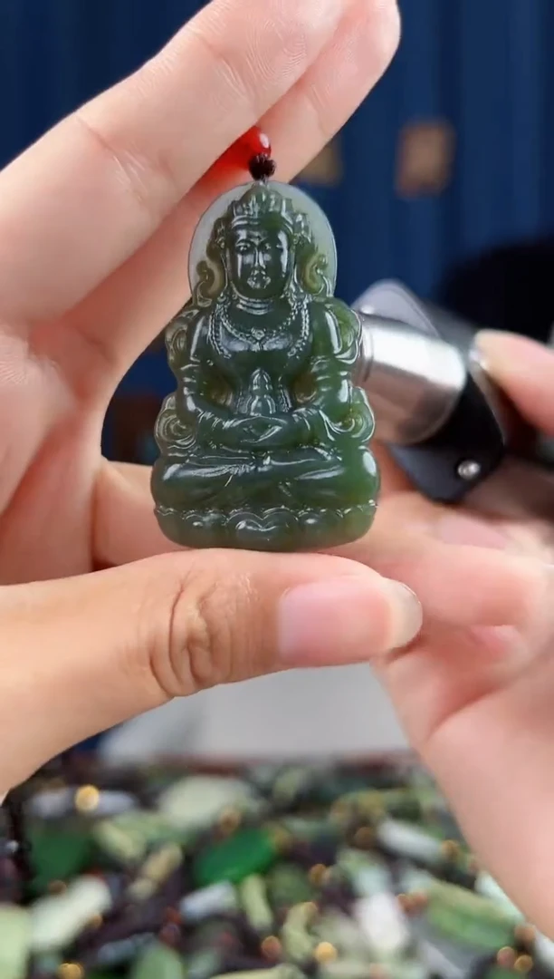 未镶嵌和田玉挂件拍一发一