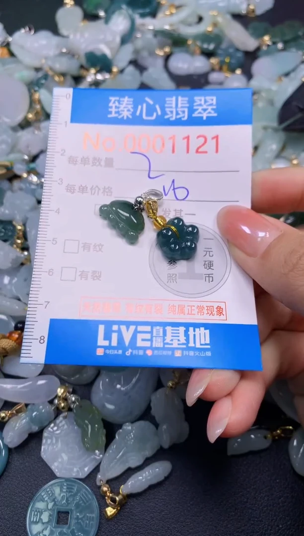 颈饰未镶嵌翡翠1121