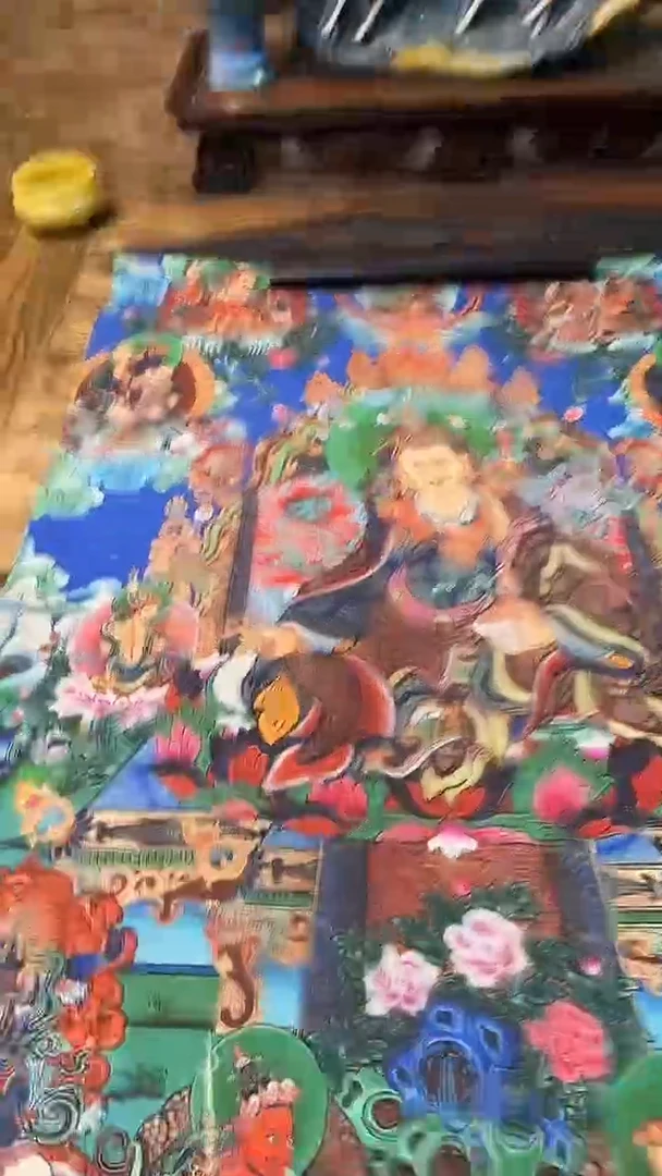 卷轴画梵古文创臻选唐卡103