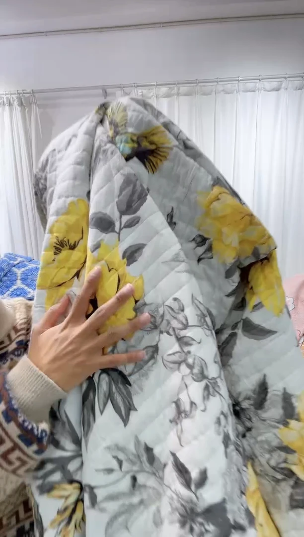 棉220*240纯棉床盖55号微瑕