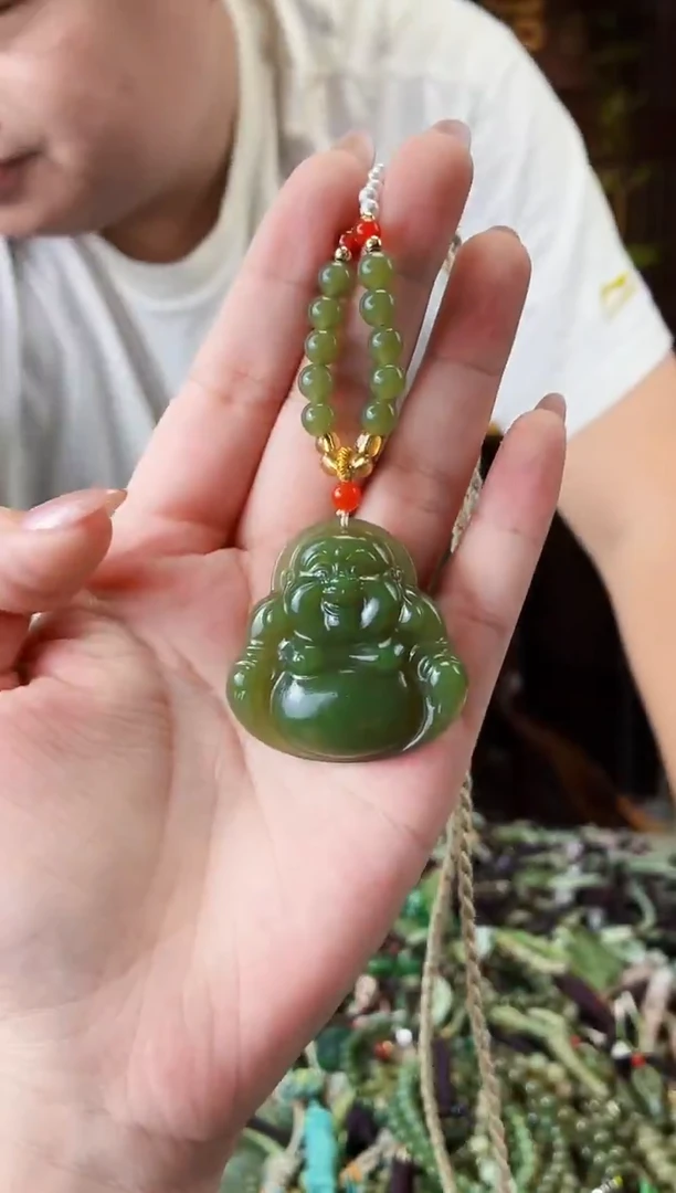 未镶嵌和田玉挂件40的