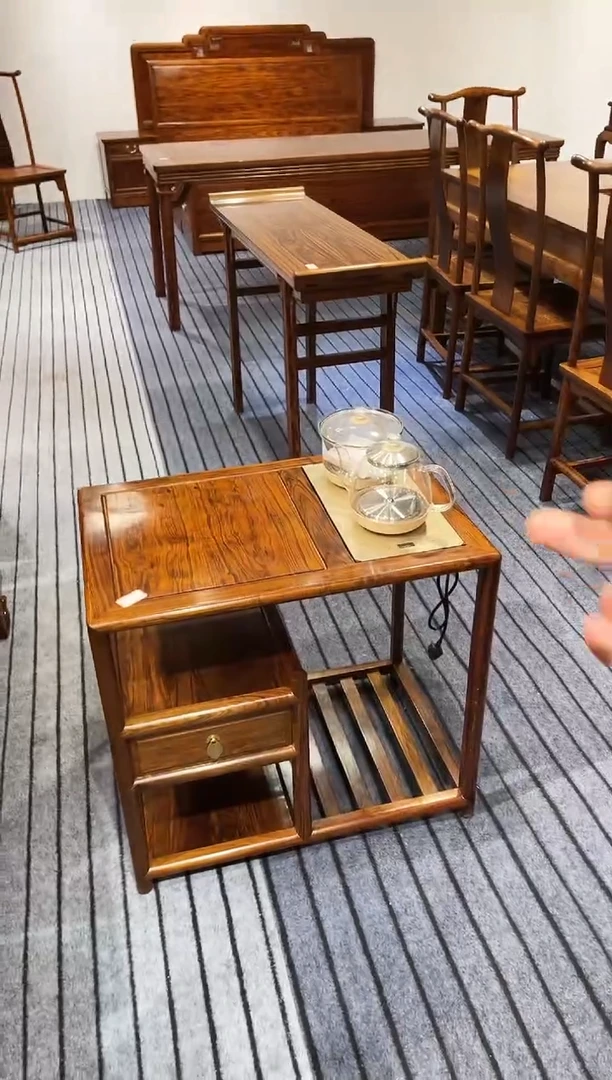 花梨木类黄花梨茶水车链接