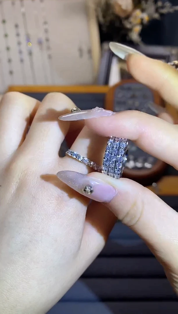 【闪购商品】水晶手链银S925镶嵌A14