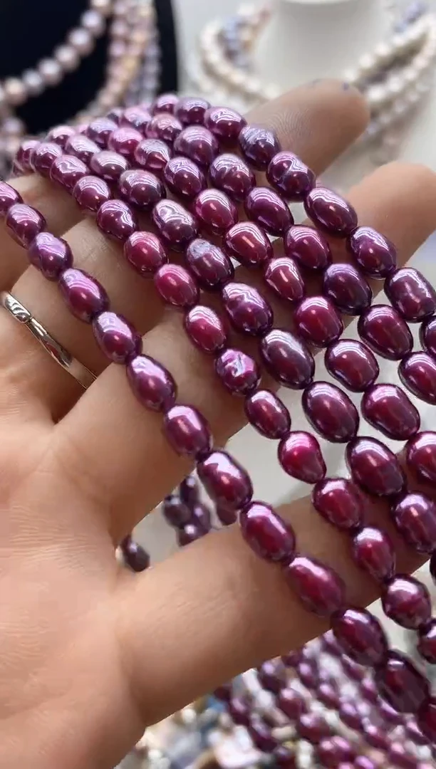 【闪购商品】淡水珍珠颈饰钛钢152