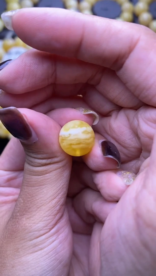 裸石琥珀未镶嵌大小姐珠宝8