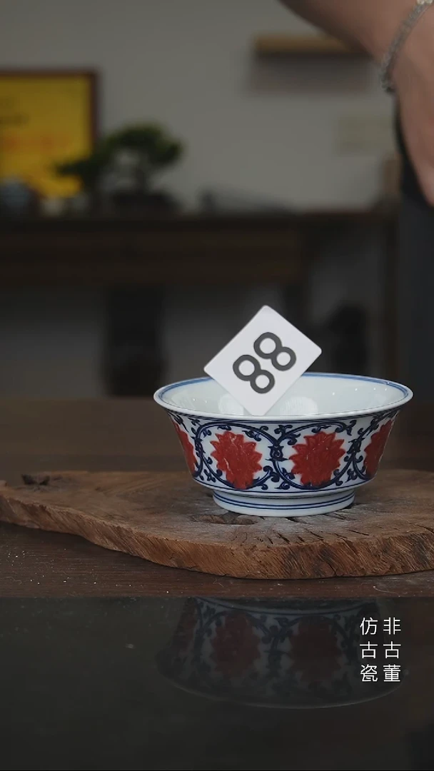 景德镇手工手绘陶瓷微瑕