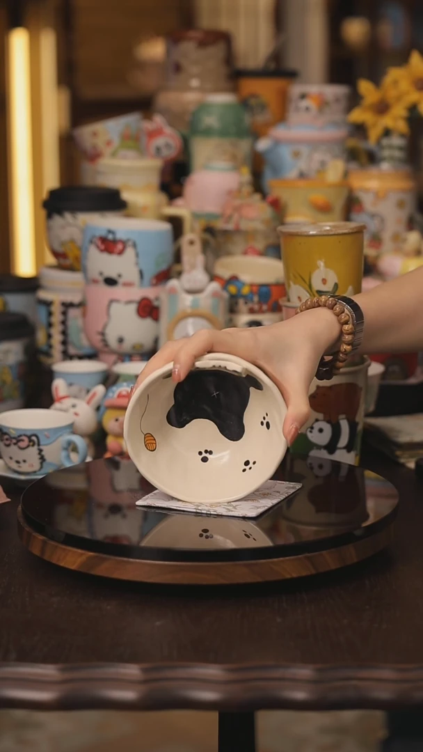 景德镇釉下彩绘设计师款式陶瓷