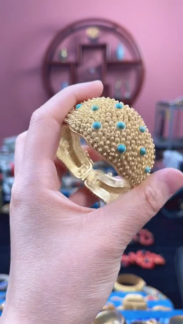 逍**子非遗 花丝镶嵌 手镯