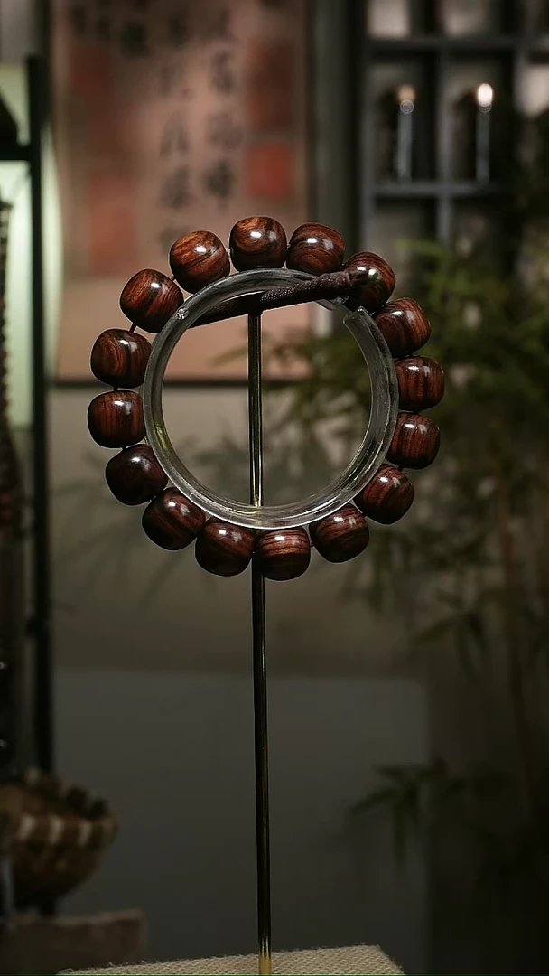 手串/手链黄花梨/降香黄檀海南黄花梨1314老型大黑线