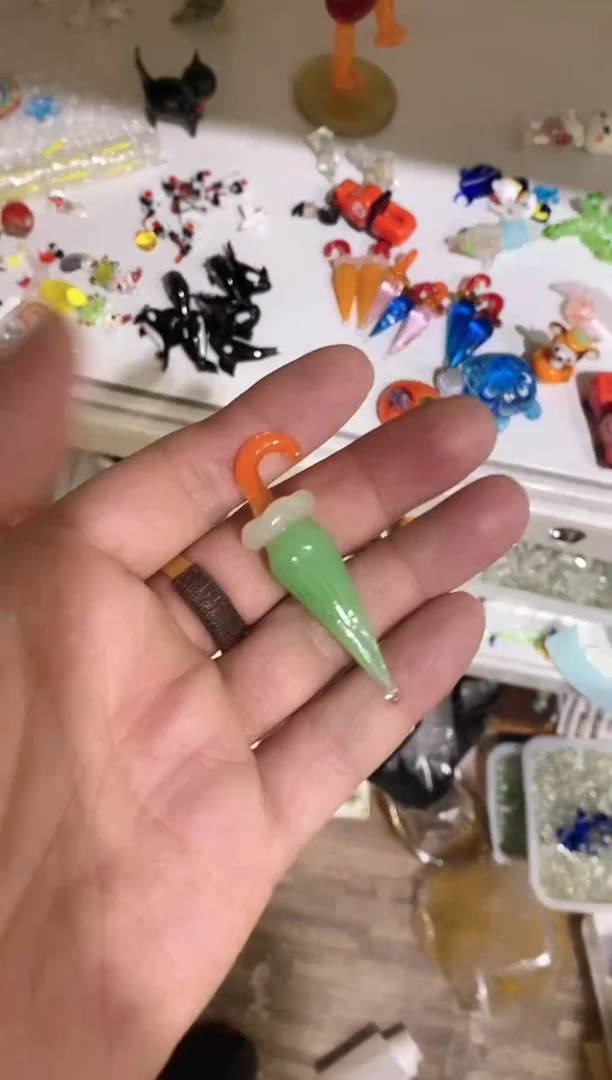 琉璃手工艺品油纸伞