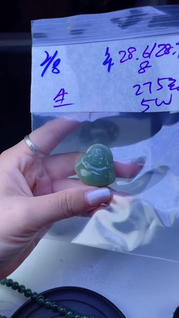 【闪购商品】定制翡翠未镶嵌佛公