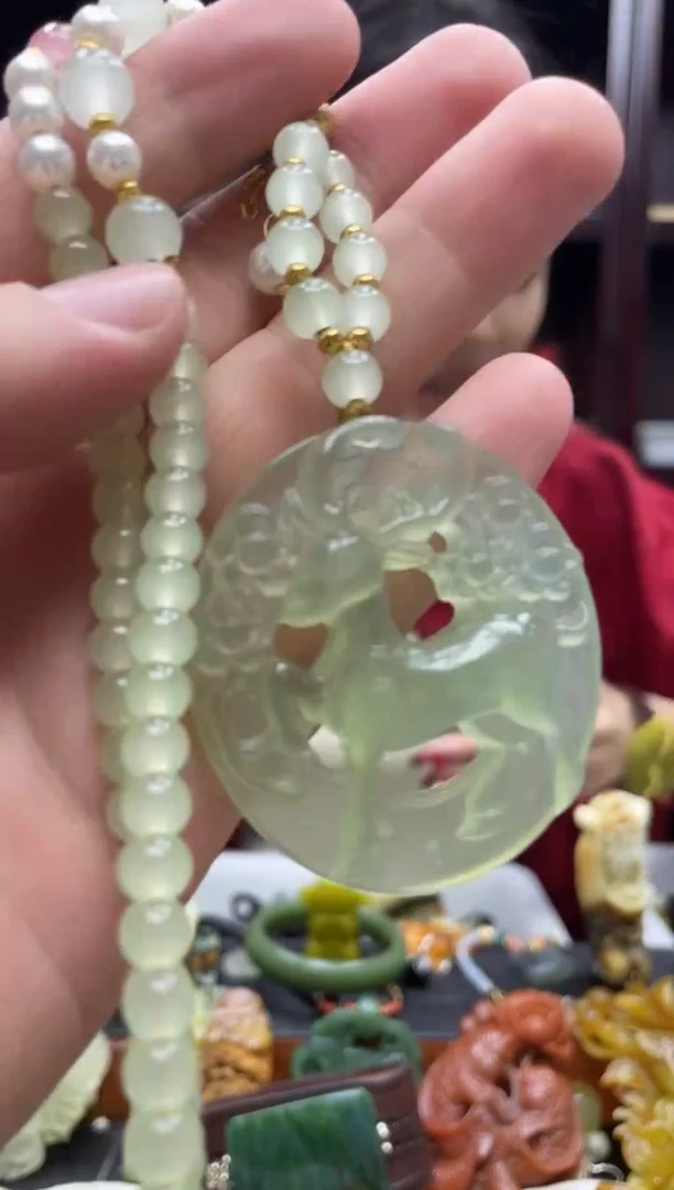 未镶嵌岫玉吊坠·多样性发货*拍一发一