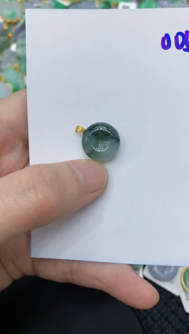 【闪购商品】翡翠颈饰18K金镶嵌111111111111