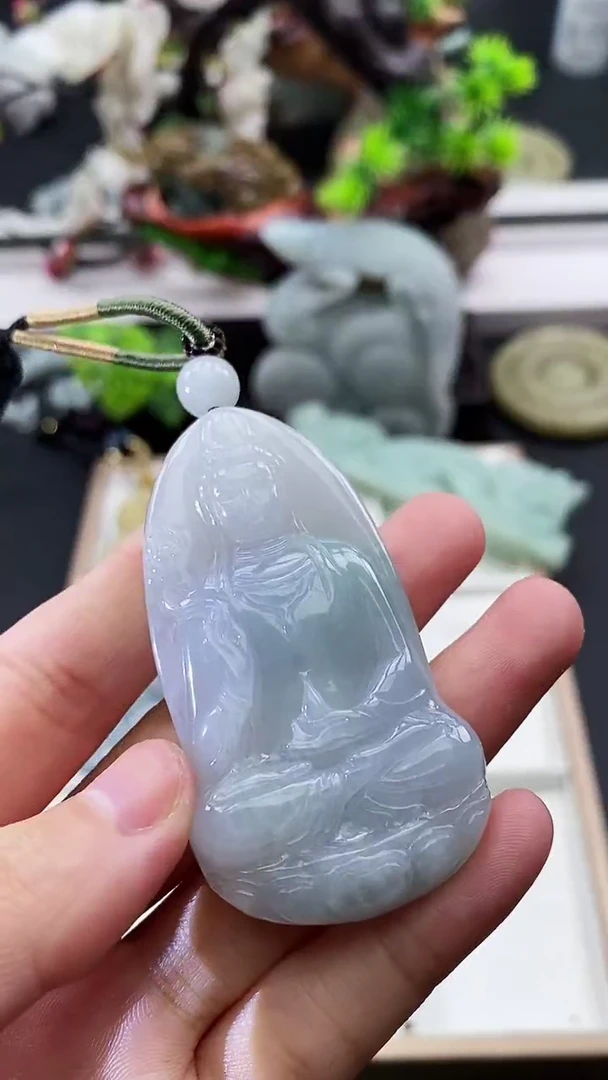 颈饰未镶嵌翡翠天然缅甸A货翡翠