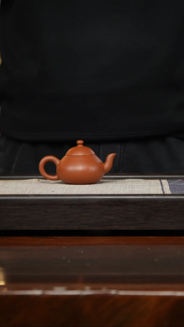 【闪购商品】紫砂茶壶朱泥梨型