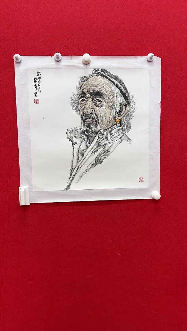 国画y天津人美-杨道泉国画2平尺