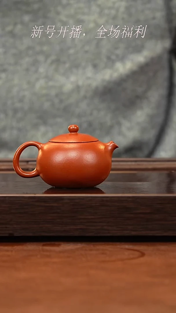 茶壶紫砂25y18小红泥西施120cc