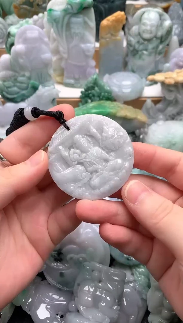 吊坠(不含链)未镶嵌翡翠1