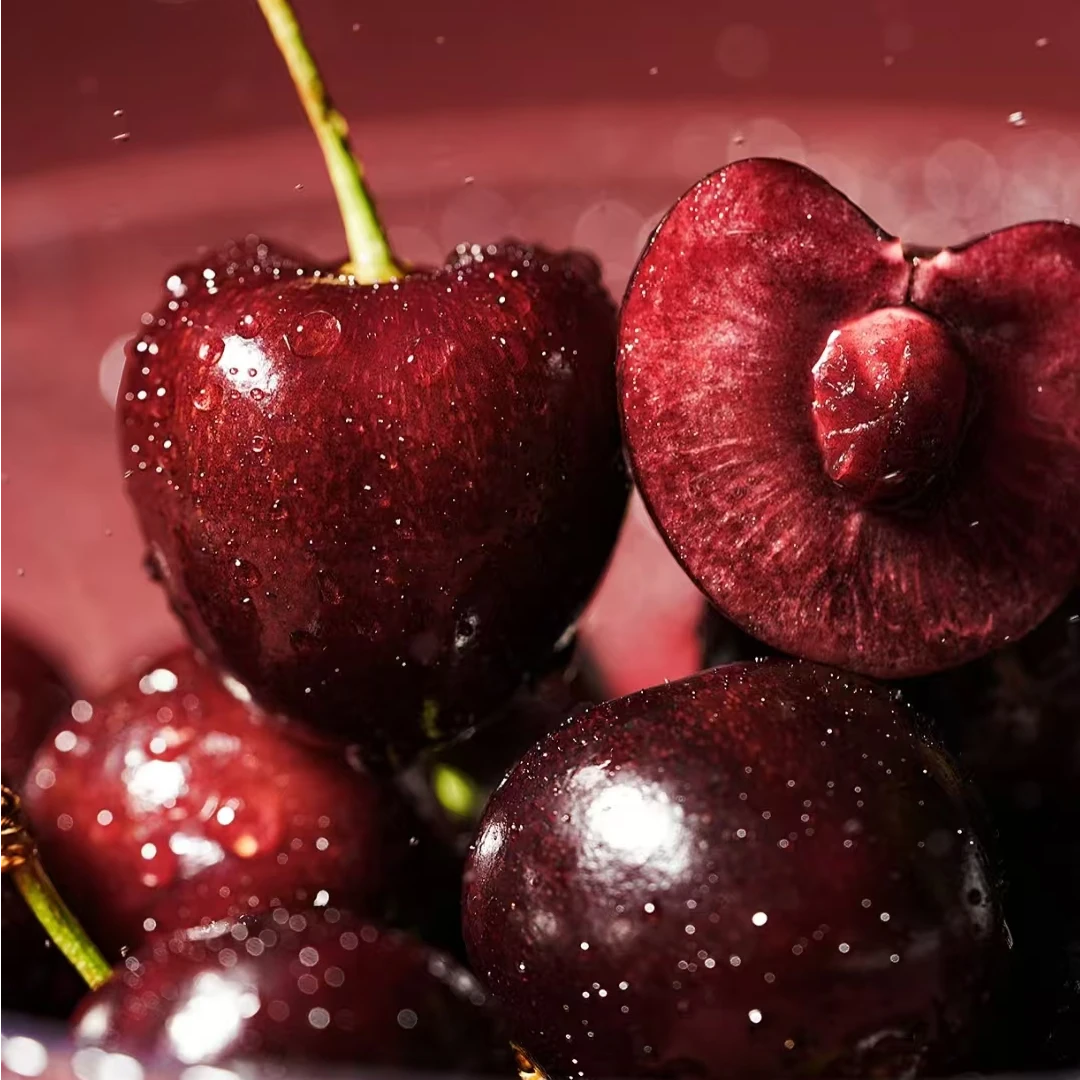 GH智利车厘子瑞吉娜拉宾斯4JD原箱5斤装海运京东到家 内附果径卡