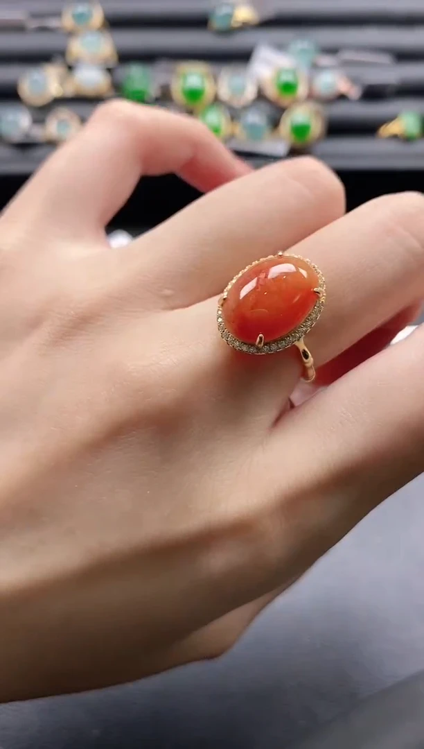 【闪购商品】翡翠戒指银S925镶嵌11111