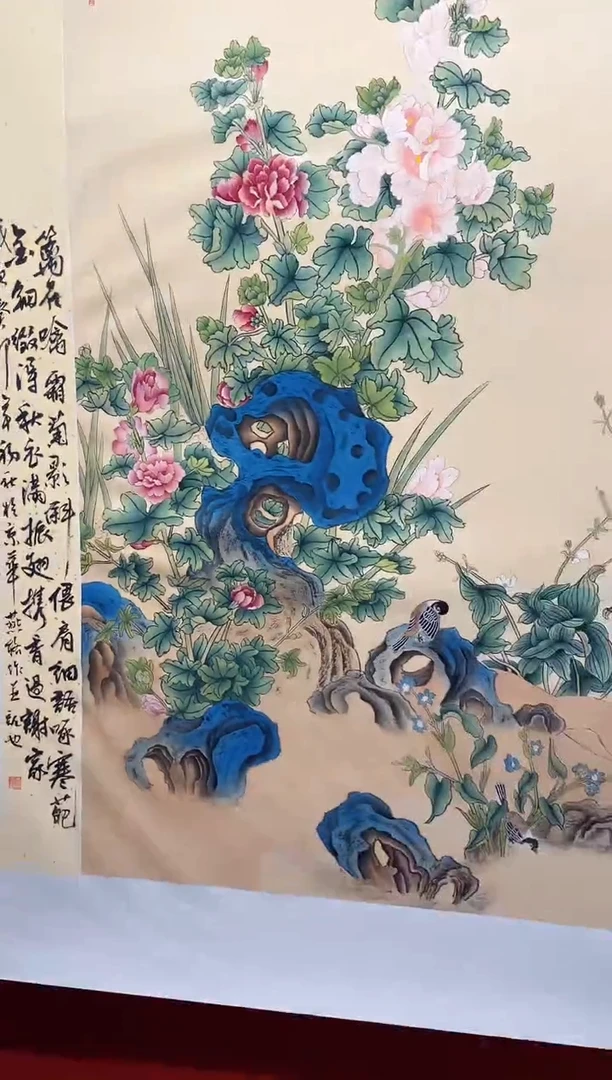 国画秦燕格国画手绘作品Y47