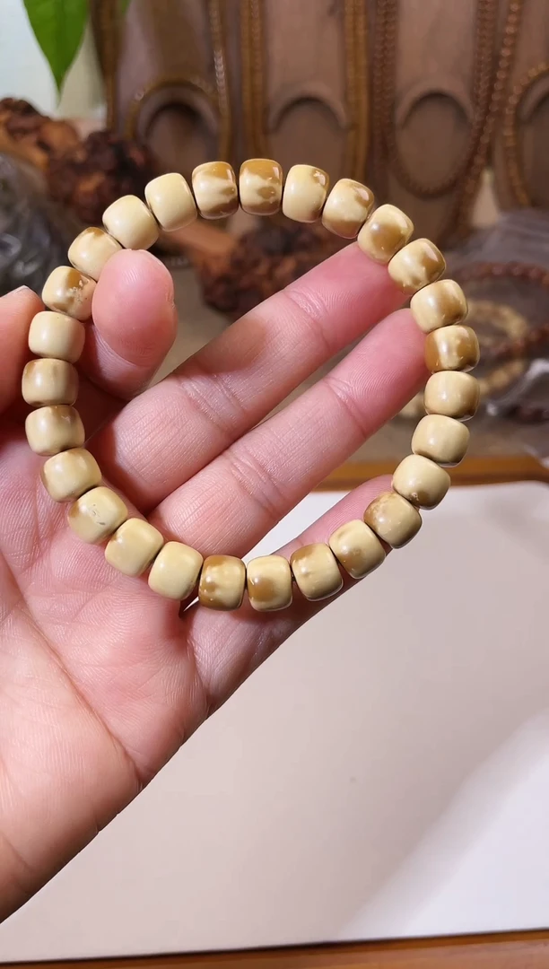 手串紫金鼠9*8实心花鼠