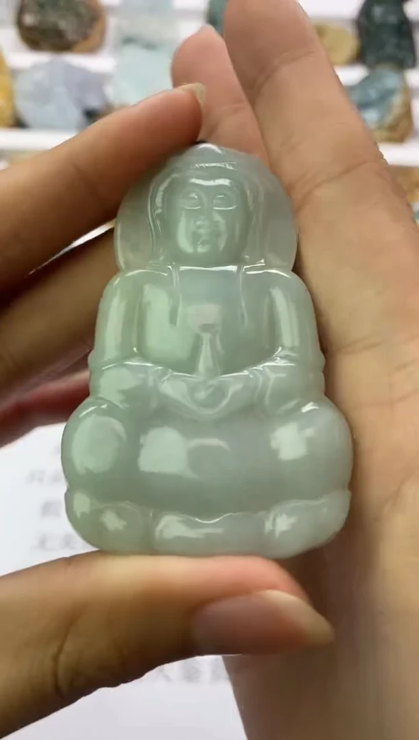 翡翠未镶嵌颈饰天然翡翠