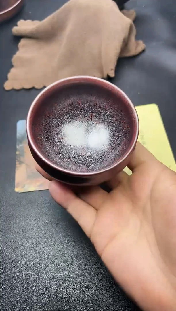 【闪购商品】茶盏338叶紫建盏叶紫