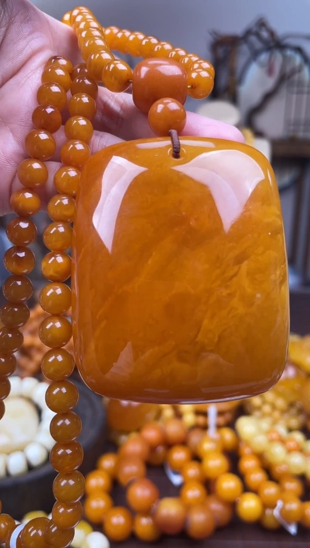 未镶嵌琥珀裸石首饰 假1赔4 （多样性发货1件