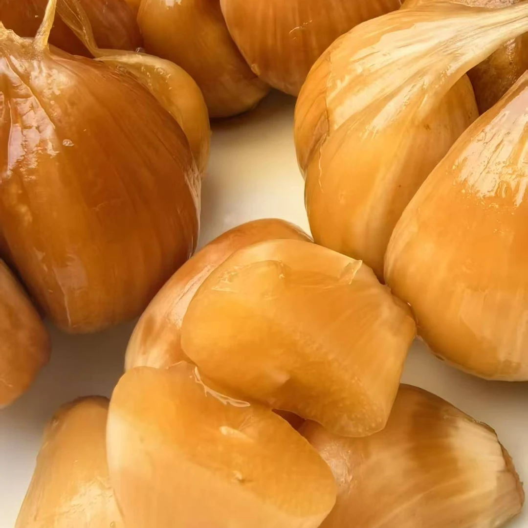 杨家酱菜酱蒜酱油泡大蒜大缸腌制老味道香辣脆爽下饭菜开胃菜