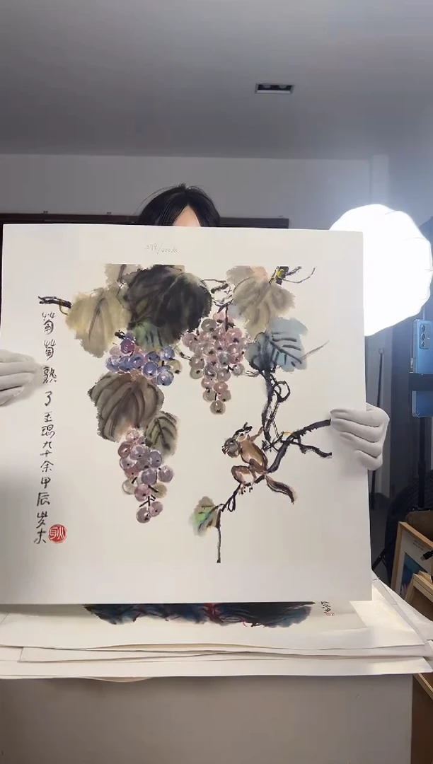 【闪购商品】版画耿玉琨限量发行亲签版画s版