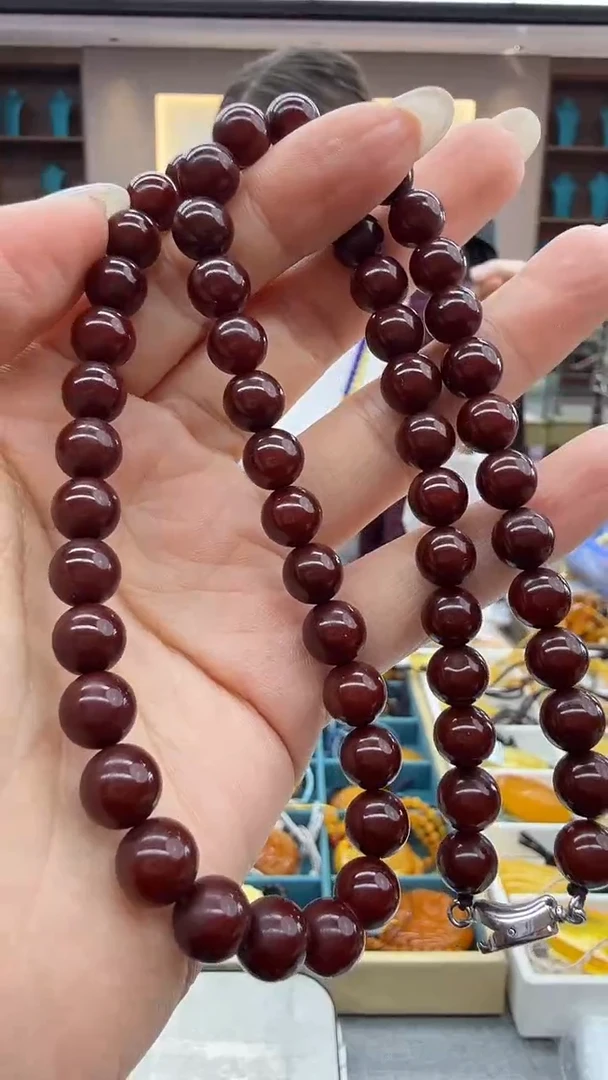琥珀颈饰未镶嵌319秒拍号假一罚三