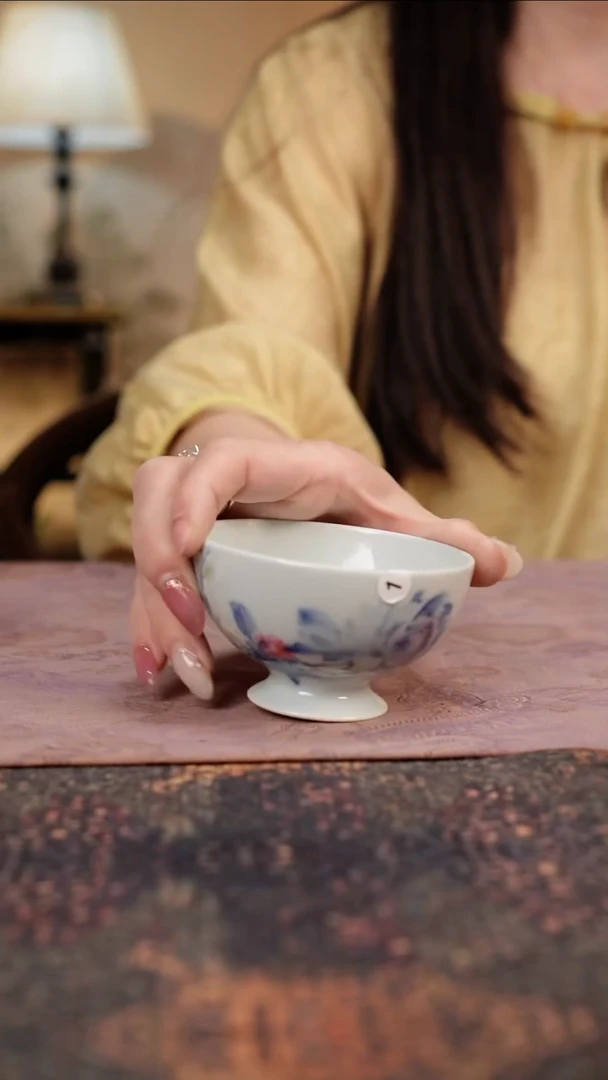 杯景德镇陶瓷杯碗柴烧多人