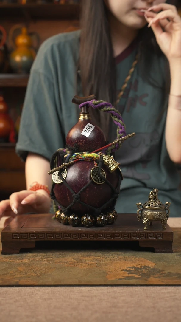 358大漆一物一拍记葫堂出品[不带手串】