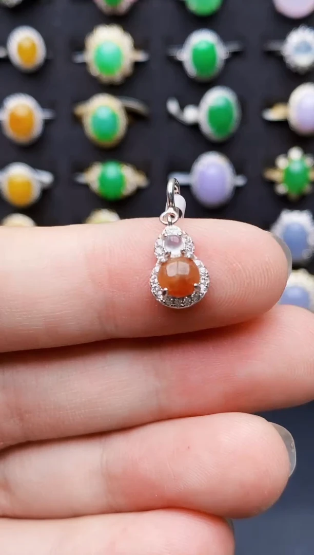 银S925镶嵌戒指翡翠5259