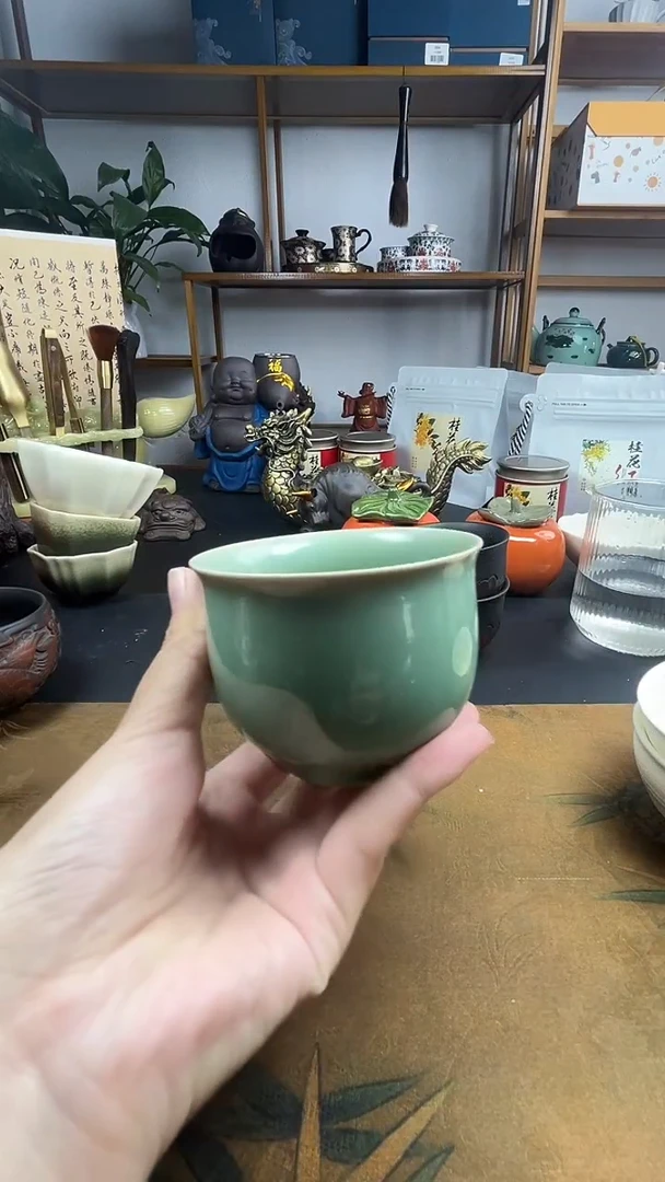 龙泉青瓷主人杯新号开播福利