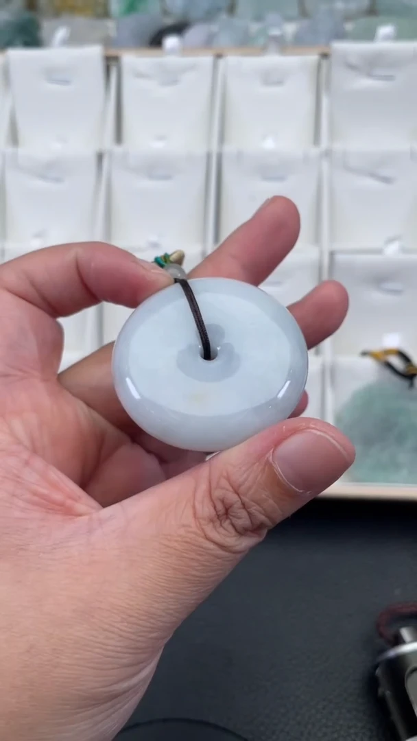 颈饰未镶嵌翡翠天然缅甸翡翠A货172