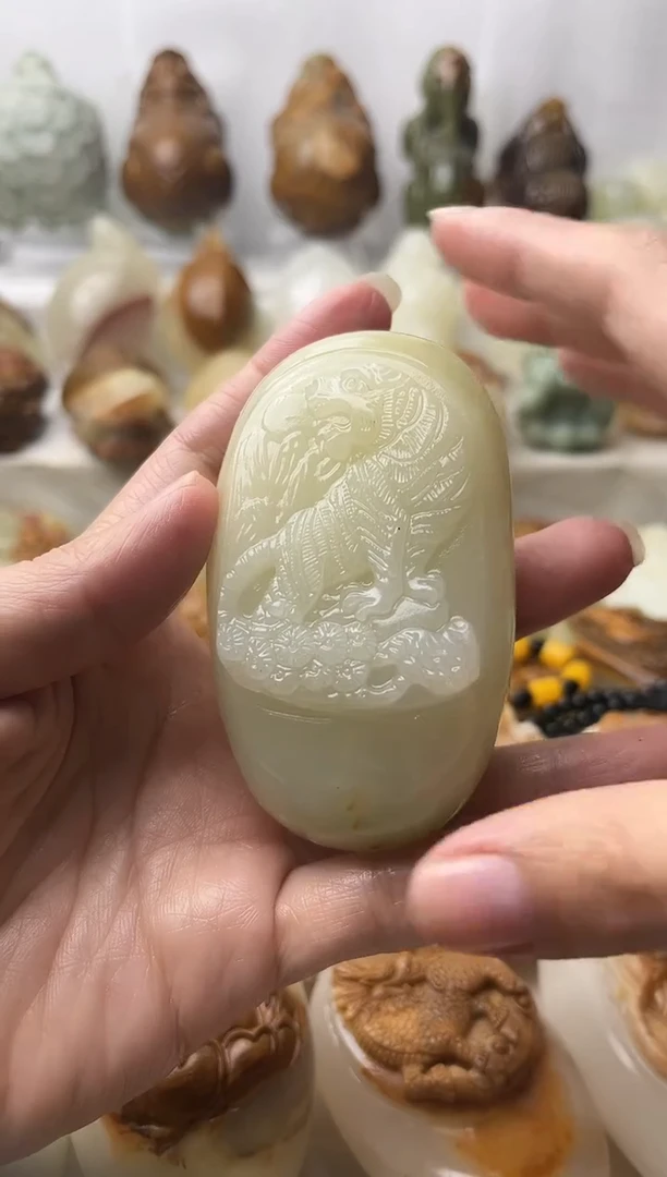 石材古青石棉纹正常不退换上山虎