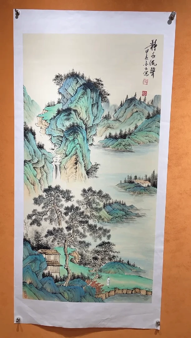 国画刘金玉老师亲笔手绘